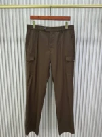 Мужские брюки Brunello Cucinelli коричневого цвета, артикул 345011