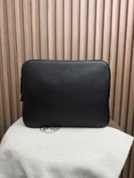 Мужская сумка мессенджер Hermes чёрного цвета, артикул 345024 — фото 2