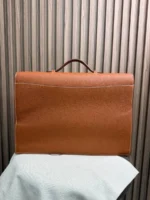 Мужской портфель Hermes коричневого цвета, артикул 345028 — фото 2