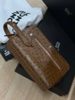 Мужской несессер MONTBLANC коричневого цвета, артикул 345044 — фото 3