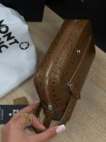 Мужской несессер MONTBLANC коричневого цвета, артикул 345044 — фото 4