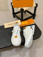 Мужские кроссовки Louis Vuitton белого цвета, артикул 345097 — фото 4