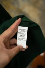 Мужская футболка Dolce Gabbana зелёного цвета, артикул 345214 — фото 6