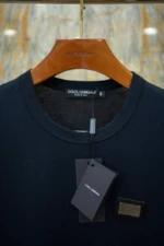 Мужская футболка Dolce Gabbana тёмно-синего цвета, артикул 345216 — фото 4