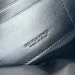 Мужской клатч Bottega Veneta чёрного цвета, артикул 345227 — фото 8