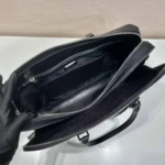 Мужской портфель Prada чёрного цвета, артикул 345235 — фото 5