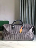 Мужская дорожная сумка Goyard тёмно-синего цвета, артикул 345252