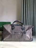Мужская дорожная сумка Goyard тёмно-синего цвета, артикул 345252 — фото 2