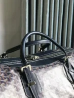 Мужская дорожная сумка Goyard тёмно-синего цвета, артикул 345252 — фото 3