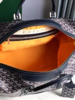 Мужская дорожная сумка Goyard тёмно-синего цвета, артикул 345252 — фото 6