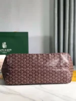Мужская дорожная сумка Goyard бордового цвета, артикул 345254 — фото 2