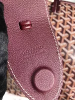 Мужская дорожная сумка Goyard бордового цвета, артикул 345254 — фото 5