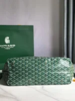 Мужская дорожная сумка Goyard зелёного цвета, артикул 345255 — фото 5