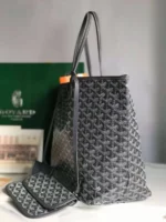 Мужская дорожная сумка Goyard серого цвета, артикул 345256 — фото 2