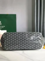 Мужская дорожная сумка Goyard серого цвета, артикул 345256 — фото 3