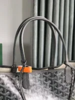 Мужская дорожная сумка Goyard серого цвета, артикул 345256 — фото 4