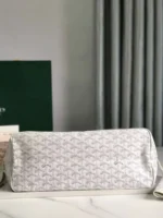 Мужская дорожная сумка Goyard белого цвета, артикул 345259 — фото 6