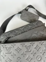 Мужская сумка мессенджер Louis Vuitton чёрного цвета, артикул 345332 — фото 5