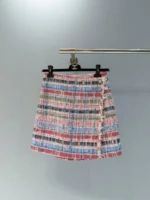 Женская юбка Chanel розового цвета, артикул 345409