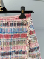 Женская юбка Chanel розового цвета, артикул 345409 — фото 4
