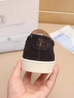 Мужские лоферы Brunello Cucinelli коричневого цвета, артикул 345458 — фото 8