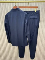 Мужской костюм Zegna тёмно-синего цвета, артикул 345469 — фото 3