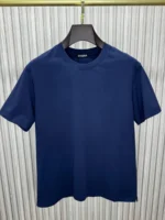 Мужская футболка Zegna тёмно-синего цвета, артикул 345479