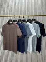 Мужская футболка Zegna тёмно-синего цвета, артикул 345479 — фото 2