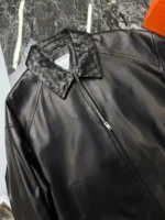 Мужской бомбер Bottega Veneta чёрного цвета, артикул 345489 — фото 3