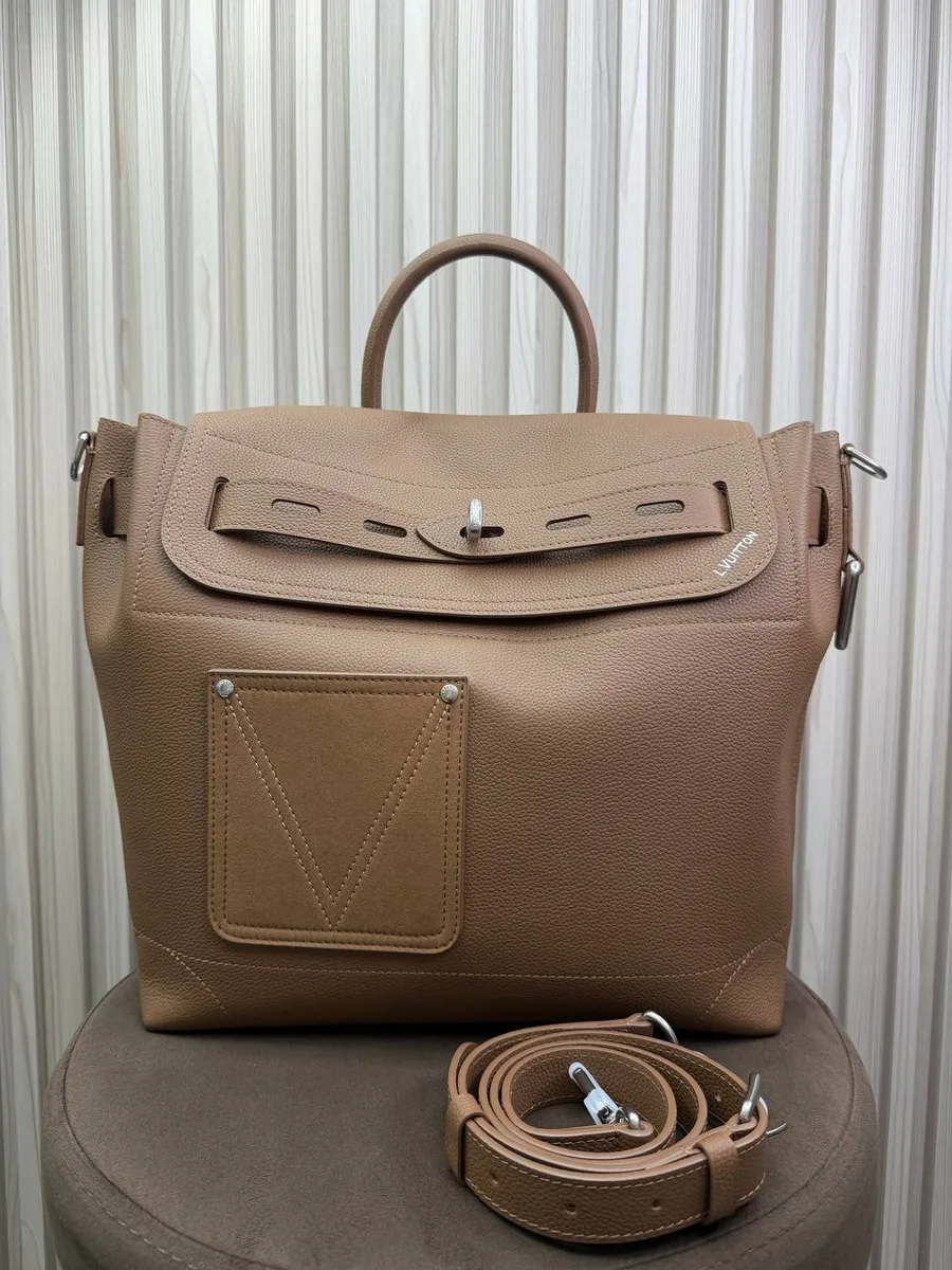 345565_1 Мужской портфель Louis Vuitton коричневого цвета, артикул 345565