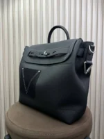 Мужской портфель Louis Vuitton чёрного цвета, артикул 345566 — фото 4