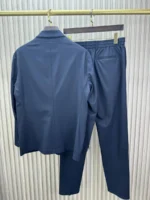 Мужской костюм Zegna тёмно-синего цвета, артикул 345658 — фото 3