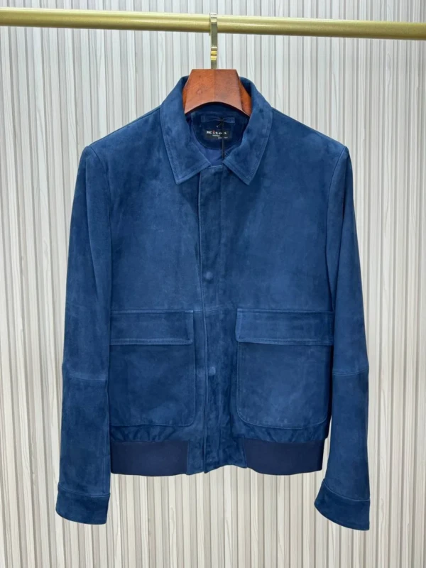 Куртка из натуральной замши KITON