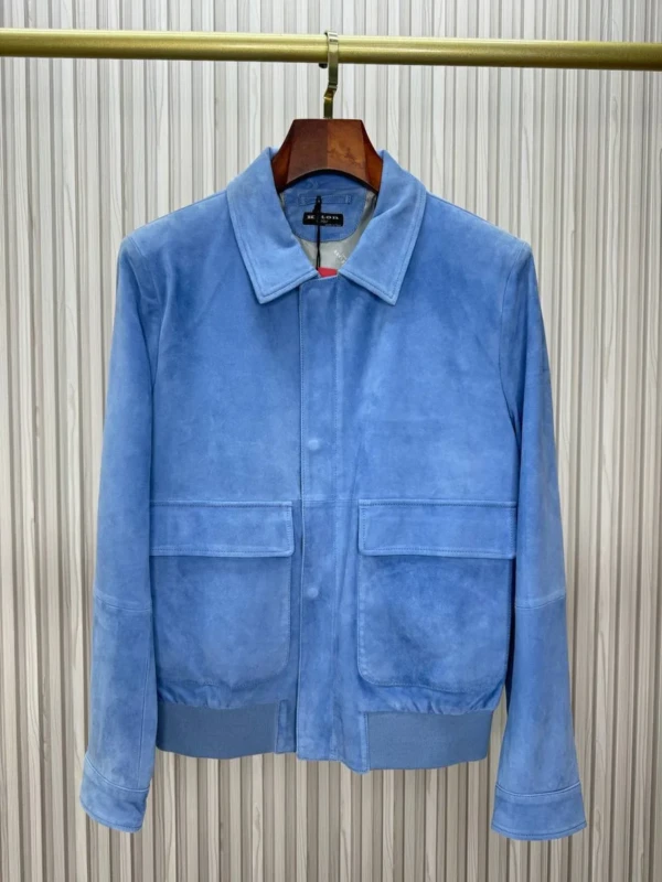 Куртка из натуральной замши KITON