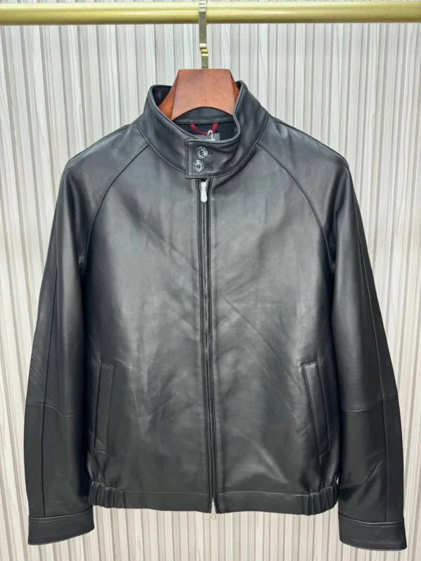 Куртка из натуральной кожи BRUNELLO CUCINELLI