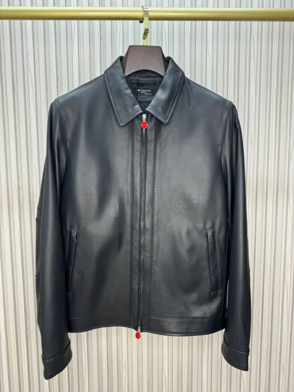 Куртка из натуральной кожи KITON