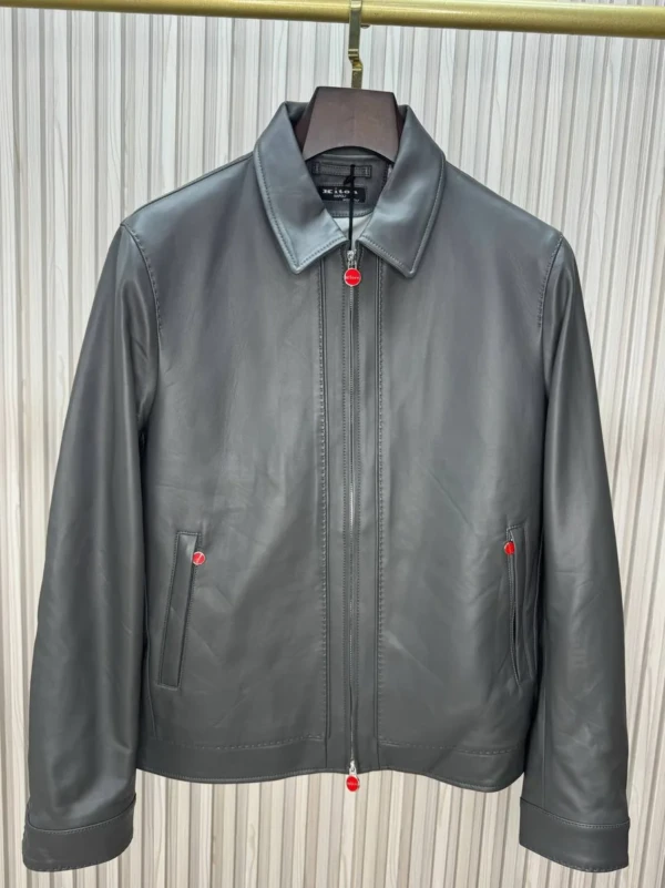Куртка из натуральной кожи KITON