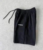 Мужские шорты Vetements чёрного цвета, артикул 345693 — фото 3