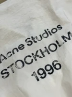 Мужская ветровка Acne Studios белого цвета, артикул 345710 — фото 5