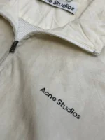 Мужская ветровка Acne Studios белого цвета, артикул 345710 — фото 6