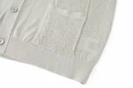Мужской кардиган Louis Vuitton белого цвета, артикул 345712 — фото 8