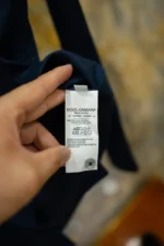Мужской костюм Dolce Gabbana тёмно-синего цвета, артикул 345745 — фото 10