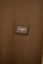 Мужская футболка Dolce Gabbana коричневого цвета, артикул 345749 — фото 8