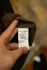 Мужская футболка Dolce Gabbana коричневого цвета, артикул 345749 — фото 9