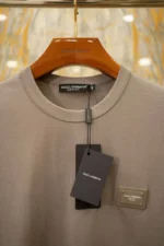 Мужская футболка Dolce Gabbana серого цвета, артикул 345753 — фото 4