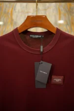 Мужская футболка Dolce Gabbana красного цвета, артикул 345754 — фото 4