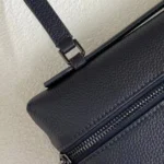 Мужской клатч Loro Piana тёмно-синего цвета, артикул 345758 — фото 7