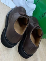 Мужские дерби Bottega Veneta коричневого цвета, артикул 345761 — фото 5