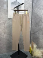 Мужские штаны Hermes бежевого цвета, артикул 345782