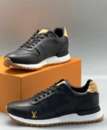 Мужские кроссовки Louis Vuitton чёрного цвета, артикул 345910 — фото 2